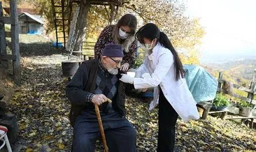 Üç doz aşısını oldu, sağlığını koruyor #ordu