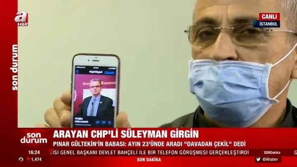 Son Dakika! Katledilen Pınar Gültekin'in babası canlı yayında 'Davadan vazgeç' diyen CHP'li vekilin adını açıkladı | Video
