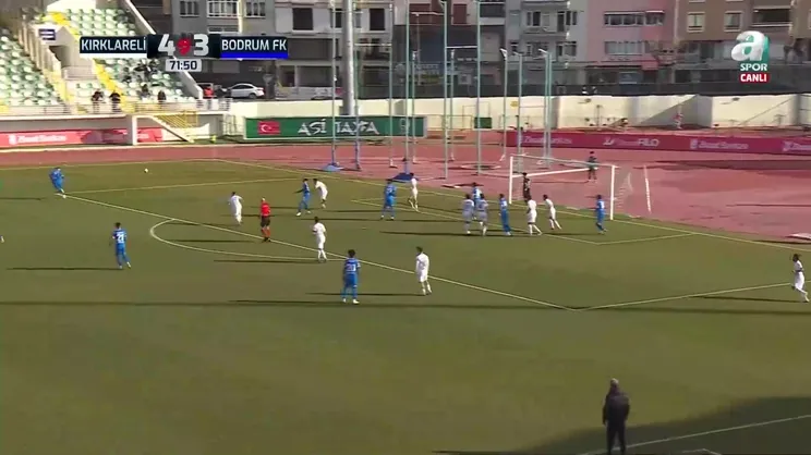 GOL | Kırklarelispor 4-4 Sipay Bodrum FK