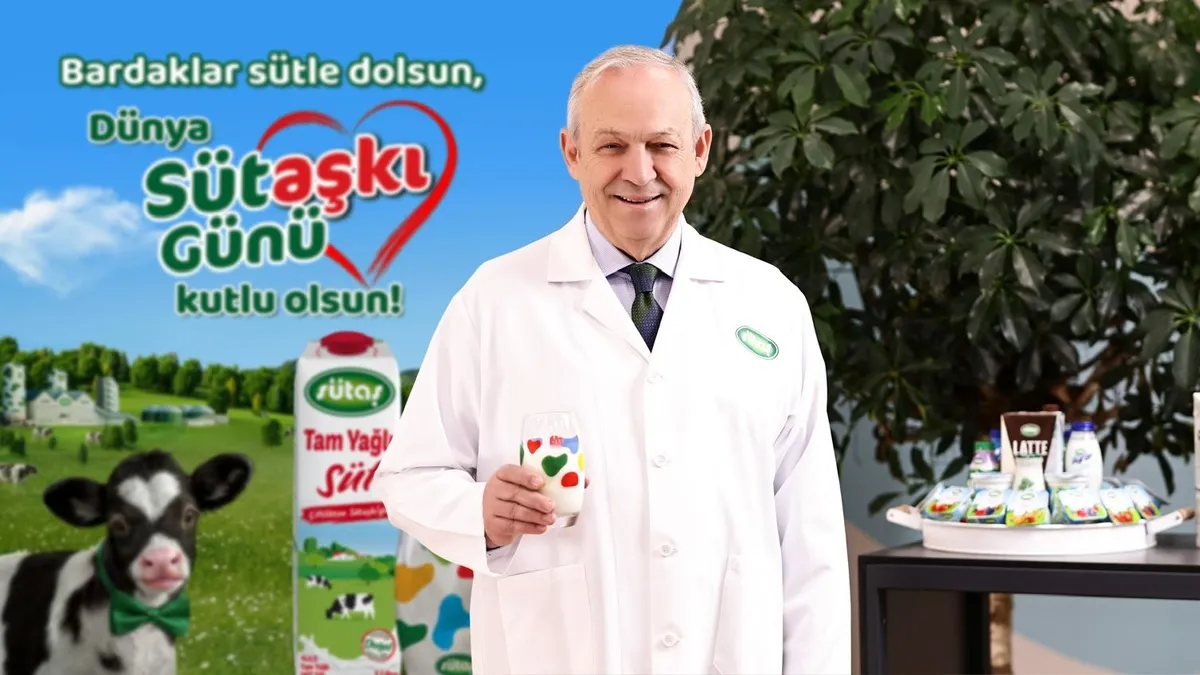 Sütaş YKB Muharrem Yılmaz: Süt, toplumun her kesimine dokunan büyük bir değer zinciri oluşturuyor Sütaş YKB Muharrem Yılmaz: Süt, toplumun her kesimine dokunan büyük bir değer zinciri oluşturuyor