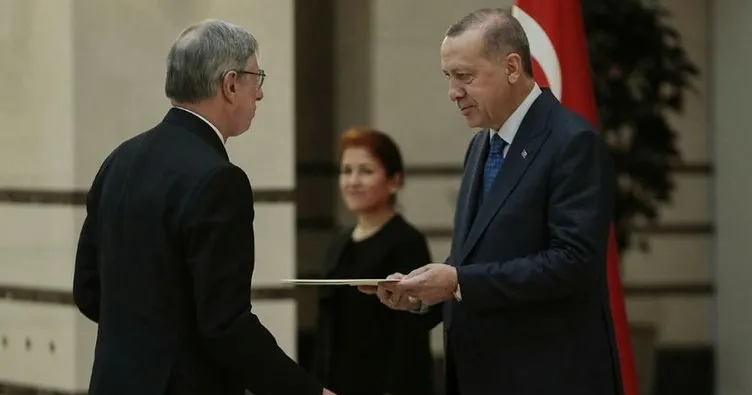 Cumhurbaşkanı Erdoğan İtalya Büyükelçisi Massimo Gaiani’yi kabul etti