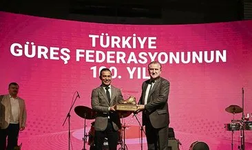 Bakan Bak, Türkiye Güreş Federasyonunun 100. yıl kutlamasına katıldı!