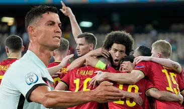 Belçika Ronaldo ve Portekiz’i üzdü! Harika golle çeyrek finale çıktılar...