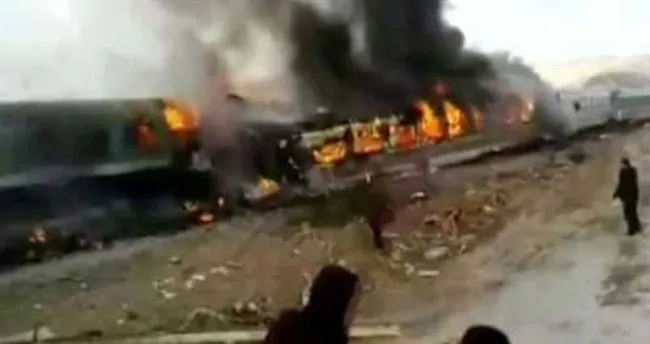 İran’daki tren kazası: 36 ölü!