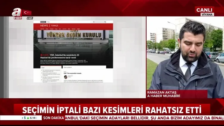 YSK'nın İstanbul kararı sonrası Batı medyasından Türkiye'ye çirkin algı operasyonu
