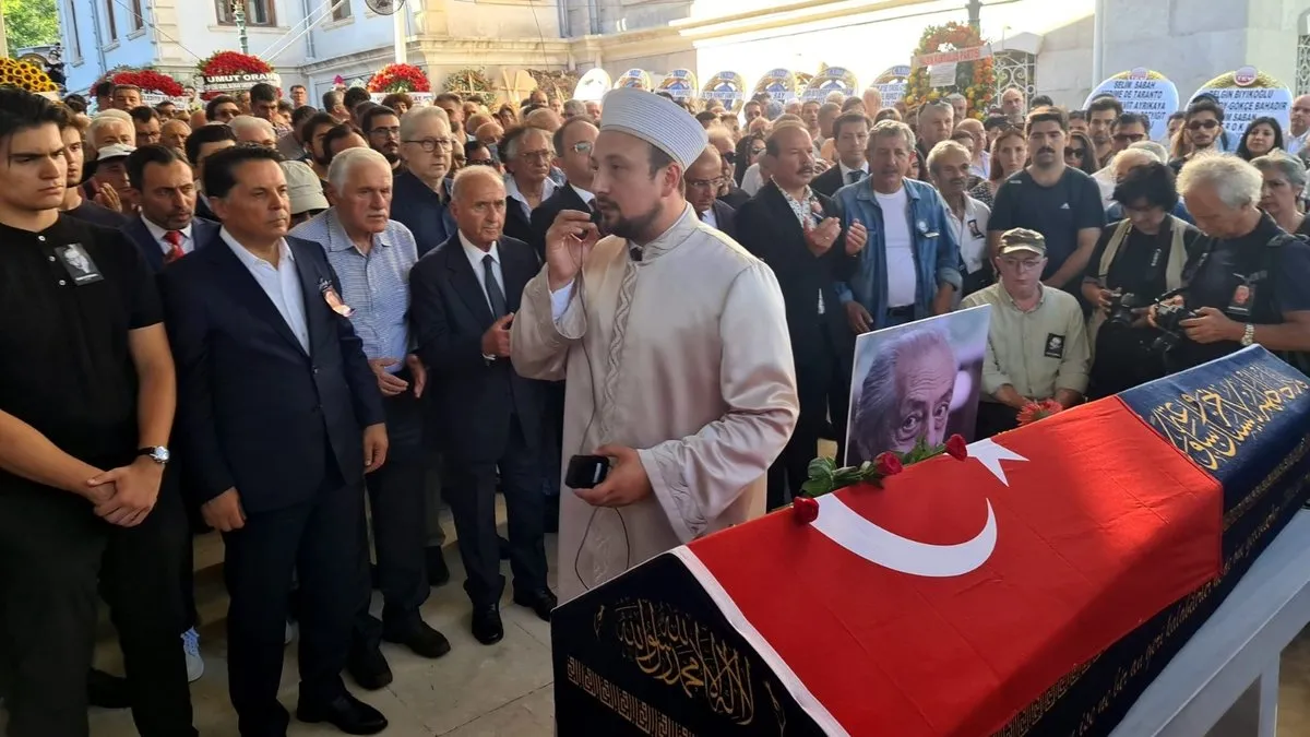 Usta tiyatrocu Genco Erkal son yolculuğuna uğurlandı