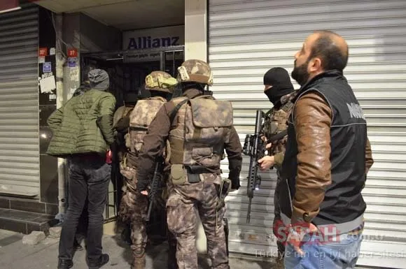 İstanbul'da uyuşturucu satıcılarına operasyon