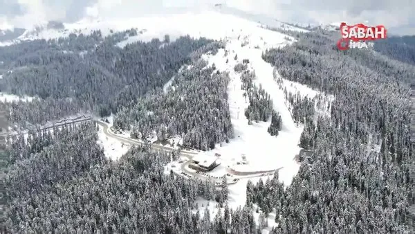 Ilgaz Dağı’nda Mart ayında kayak keyfi | Video