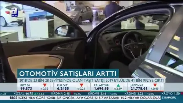 Otomotiv satışları yüzde 100 arttı