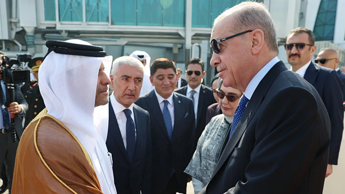 Başkan Recep Tayyip Erdoğan Katar’da Başkan Recep Tayyip Erdoğan Katar’da