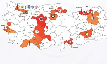 Yeni sezonda 13 farklı şehir