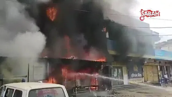 Hindistan’da hastanede yangın: 8 ölü | Video