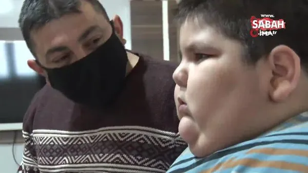 5 yaşında 90 kiloya ulaşan Yağız, kendisine uzanacak yardım elini bekliyor | Video
