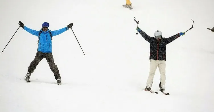 Uludağ’da kar kalınlığı 1 metreye ulaştı