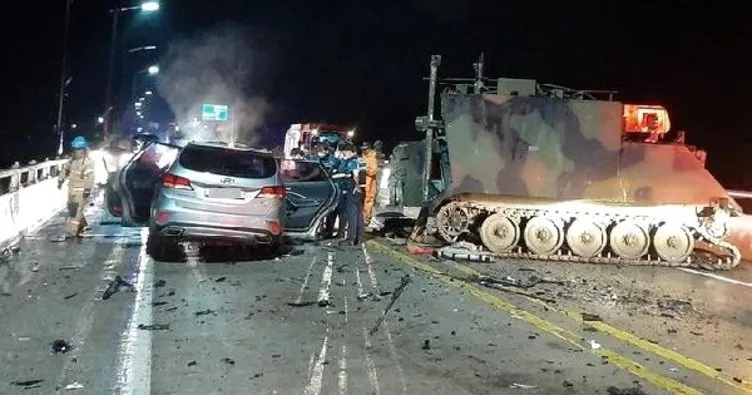 Güney Kore’de sivil araç, ABD’ye ait zırhlı araçla çarpıştı: 4 ölü, 1 yaralı