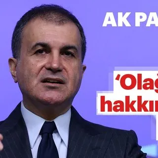 Son dakika haberi: AK Parti Sözcüsü Ömer Çelik: Olağanüstü itiraz hakkımızı kullanacağız