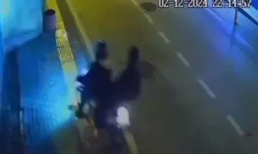 Bursa’da 2 motosikletin karıştığı ilginç kaza: O anlar kamerada! #bursa