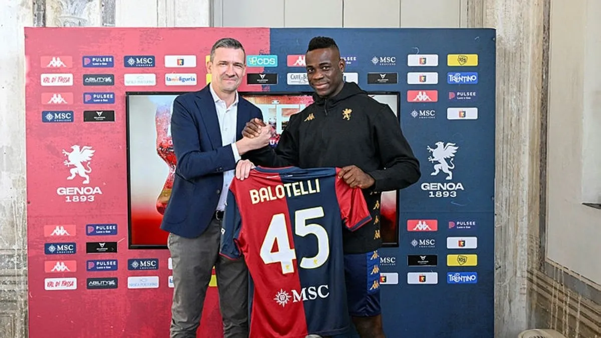 Balotelli'nin yeni adresi resmen açıklandı