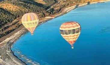 Salda semalarında balon şölenı