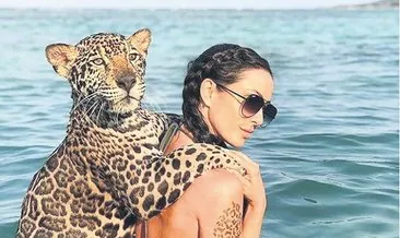 Cennet gibi adada jaguarlarla tatil