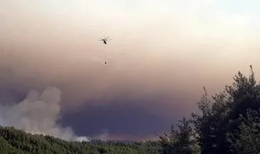 Ekiplerin imdadına yağmur yetişti! Bilecik yangını yağmurun da etkisiyle kısmen kontrol altına alındı #sakarya
