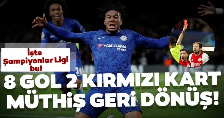 Şampiyonlar Ligi'nde gecenin özeti: Chelsea, Ajax, Inter, Dortmund...