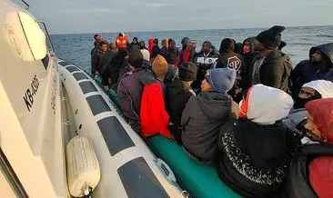 Yunanistan’ın ölüme ittiği 133 göçmen kurtarıldı #izmir