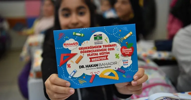 Öğrencilere ‘Dijital’ karne hediyesi