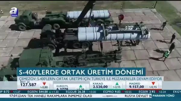 S-400'lerde ortak üretim dönemi