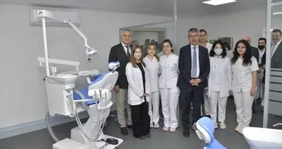 MSKÜ’de ortodonti kiniği açıldı