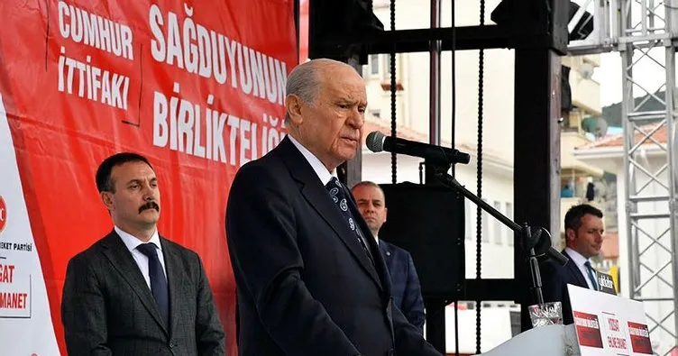 MHP lideri Devlet Bahçeli Kırıkkale’de