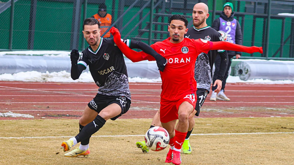 Trendyol 1. Lig: Iğdır FK - Manisa FK maçında kazanan yok!