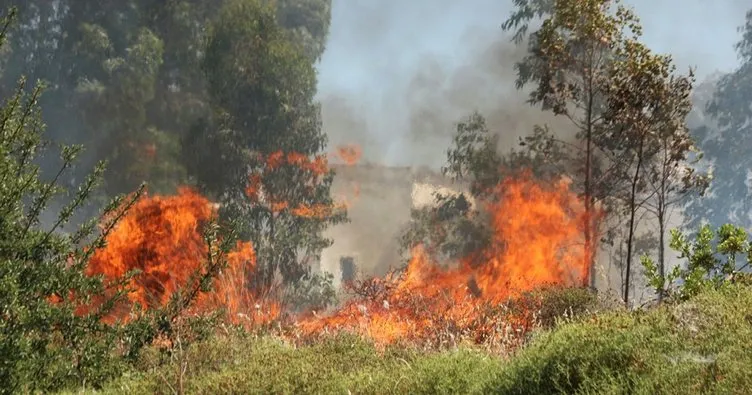 Yunanistan’ın Korinthos bölgesinde yangın: 1 ölü, 2 yaralı
