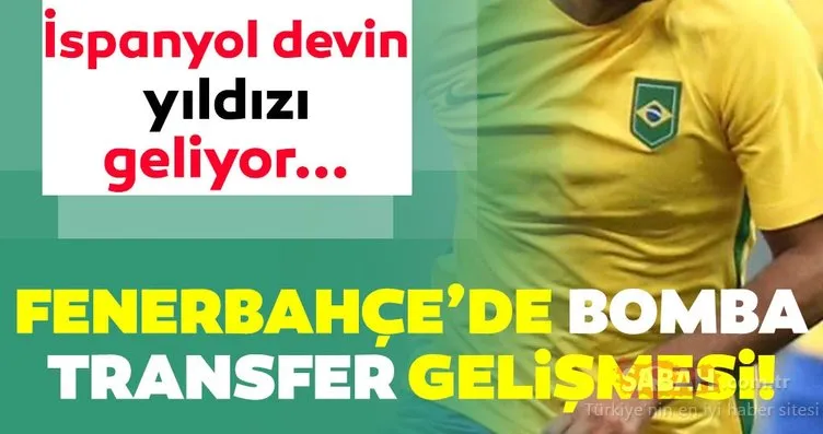 Son dakika: Fenerbahçe’de flaş transfer gelişmesi! İspanyol devinin yıldızı geliyor…