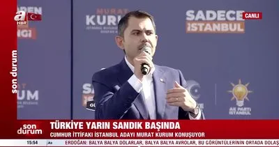 Murat Kurum: Sandık milletin mahkemesidir | Video