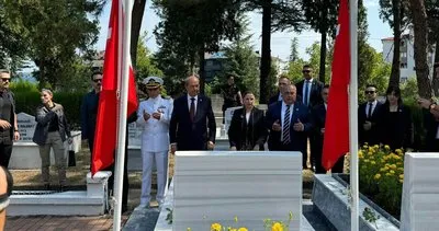 KKTC Cumhurbaşkanı Bartın’da şehitliği ziyaret etti #bartin