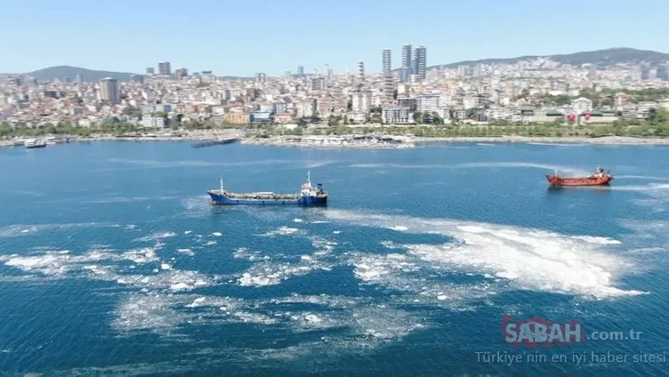 İstanbul için büyük tehdit: Deniz salyası böyle görüntülendi...