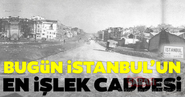 Şimdi İstanbul'un en işlek caddesi! İşte ilk kez göreceğiniz Eski İstanbul fotoğrafları