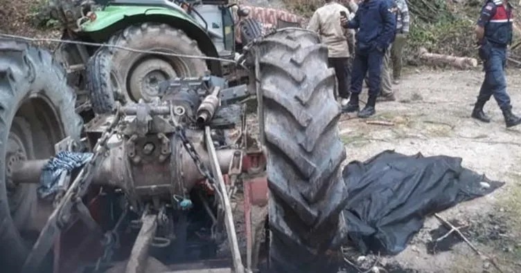 Devrek’te traktör devrildi: 3 çocuk babası sürücü hayatını kaybetti