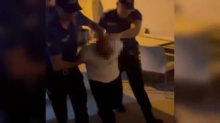 İstanbul'da tacizci moto kurye böyle gözaltına alındı