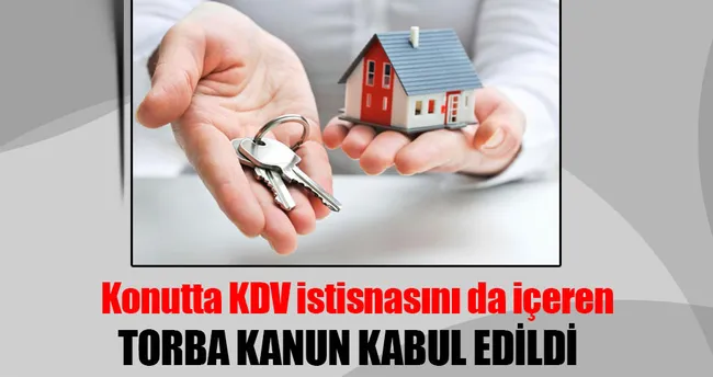 Torba kanun teklifi kabul edildi