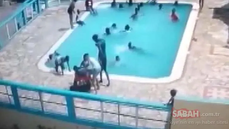 Son dakika haberi: Havuzda dehşet anları! Herkesin gözü önünde 15 yaşındaki arkadaşını…