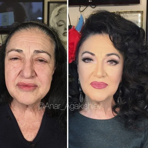 Makyajla gelen büyük değişim!