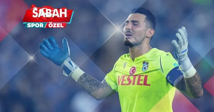 Son dakika: Trabzonspor’da Uğurcan Çakır şoku! Galatasaray maçında oynaması zor