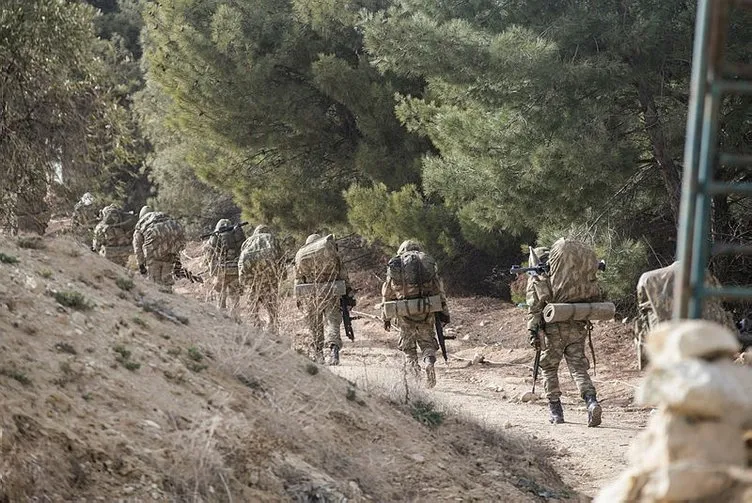 Afrin’e gerçekleştirilen Zeytin Dalı Operasyonu’ndan son kareler