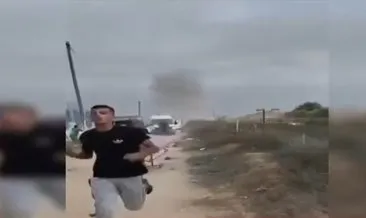 İsrail ambulansı hedef aldı! O anlar saniye saniye görüntülendi...