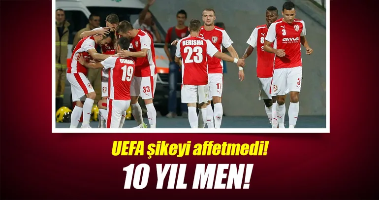 UEFA’dan Skenderbeu’ya 10 yıl men cezası!