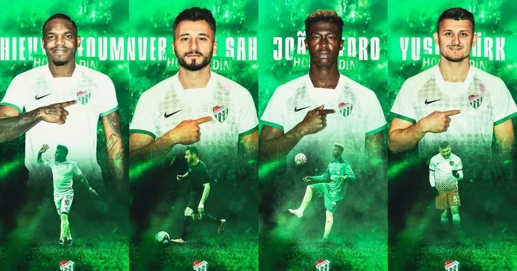 Bursaspor’dan 4 transfer birden!