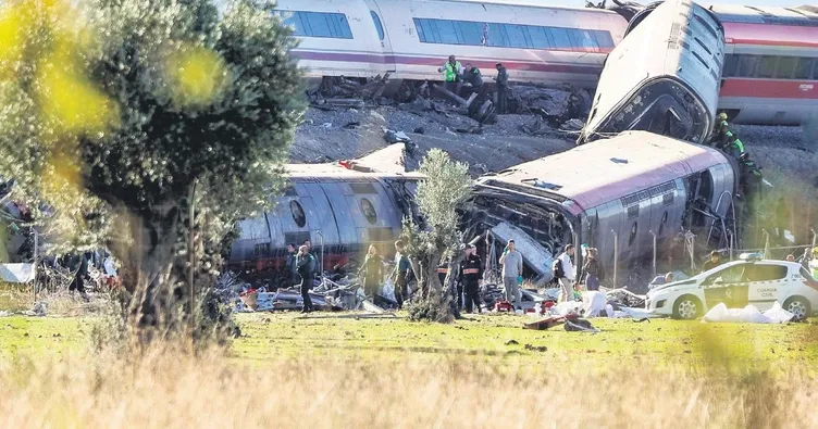 İspanya’da tren faciası 68 ölü