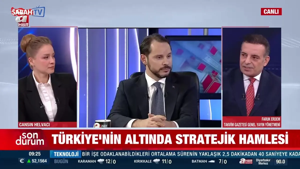 Berat Albayrak’ın stratejik ‘altın’ hamlesi! ‘Bağımsızlık kararıydı’ | Video videosunu izle Berat Albayrak’ın stratejik ‘altın’ hamlesi! ‘Bağımsızlık kararıydı’ | Video videosunu izle